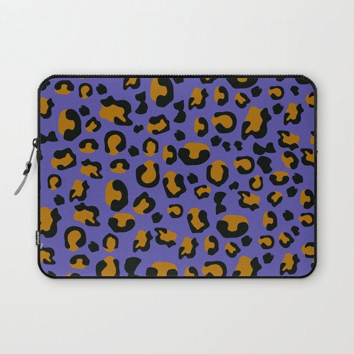Bold Jungle Leopard Pattern Laptop Sleeve