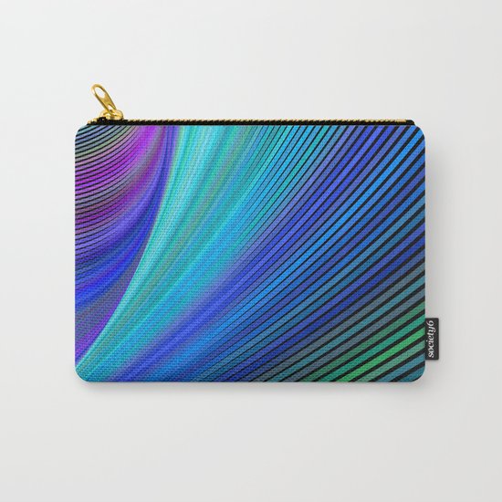 Surfing in a magic wave Carry-All Pouch