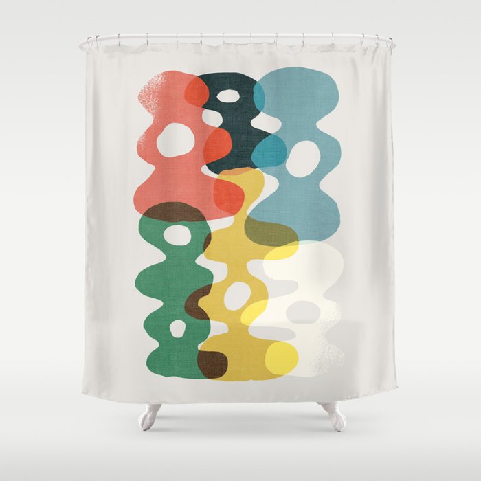Ghost and mirage Shower Curtain