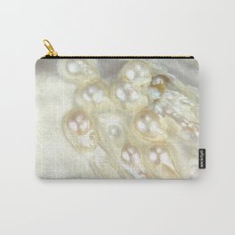 Shimmery Pearly Abalone Shell Carry-All Pouch