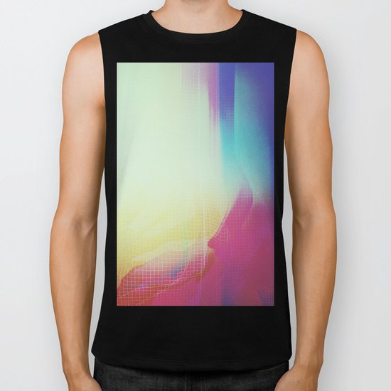 Glitch 16 Biker Tank