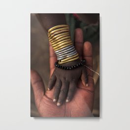 Blessings Metal Print | Ethiopia, Omovalley, Blackart, Afrocentric, Blessings, Photo, Africanart, Tribe, Blackfashion, Babyhands 
