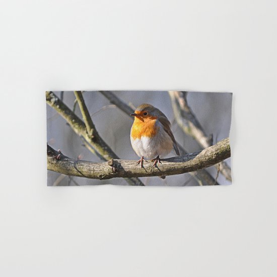 Robin Redbreast Hand & Bath Towel