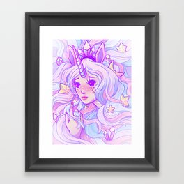 Unicorn Magic Framed Art Print