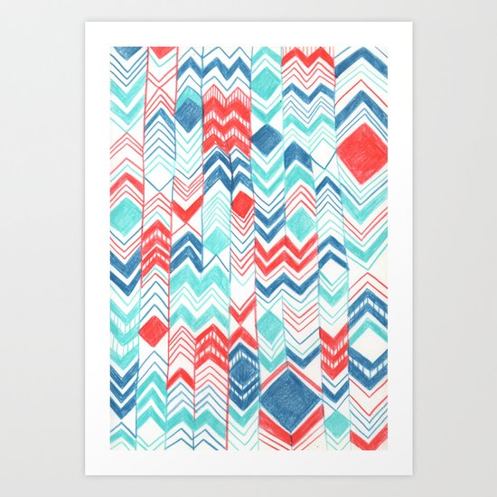 Pattern 31 Art Print