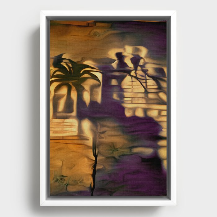 Shades of Yesteryear Framed Canvas