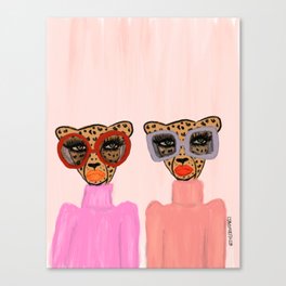 Two Cheetahs Canvas Print