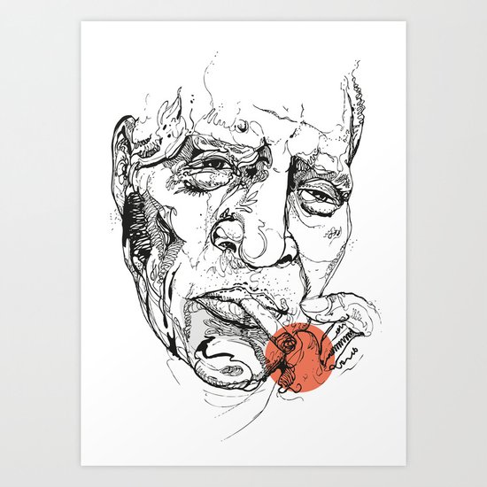 Howlin' Wolf - Get your Howl! Art Print