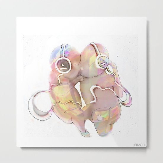 pump up the volume Metal Print