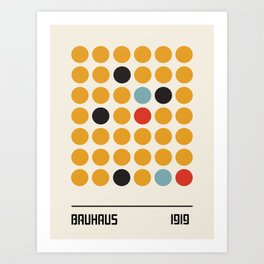 Bauhaus Exhibition Posters I Art Print