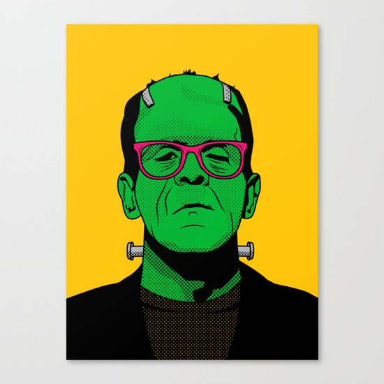 Lichtenstein's Monster Canvas Print