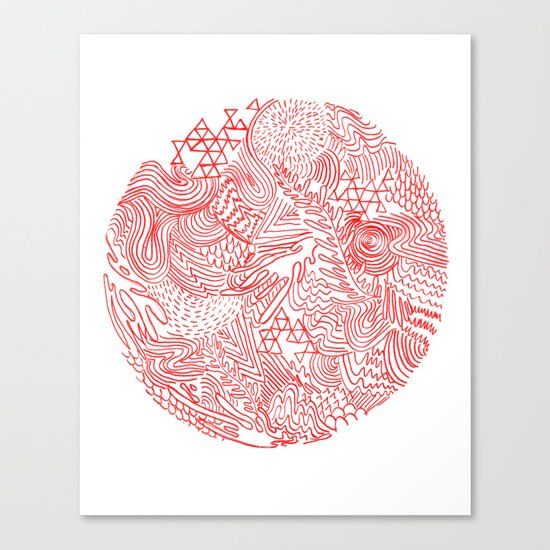 Earthquake Canvas Print