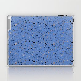 Blue rubber flooring Laptop Skin