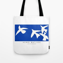 Henri Matisse - Les Oiseaux (The Birds) 1947 Artwork Reproduction Tote Bag