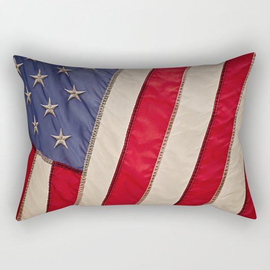 The flag of the United States of America Rectangular Pillow