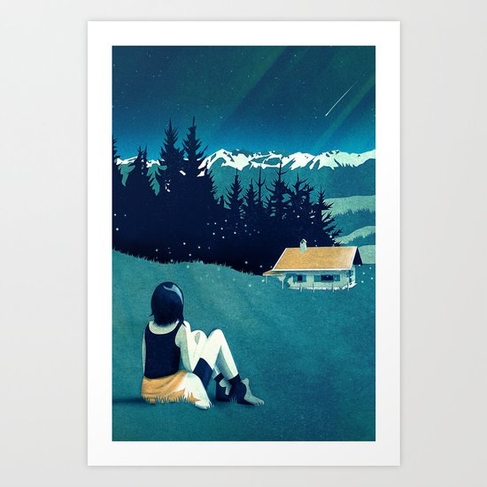 Magical Solitude Art Print