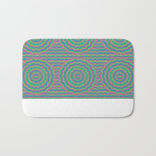Psychedelic Mandala Bath Mat