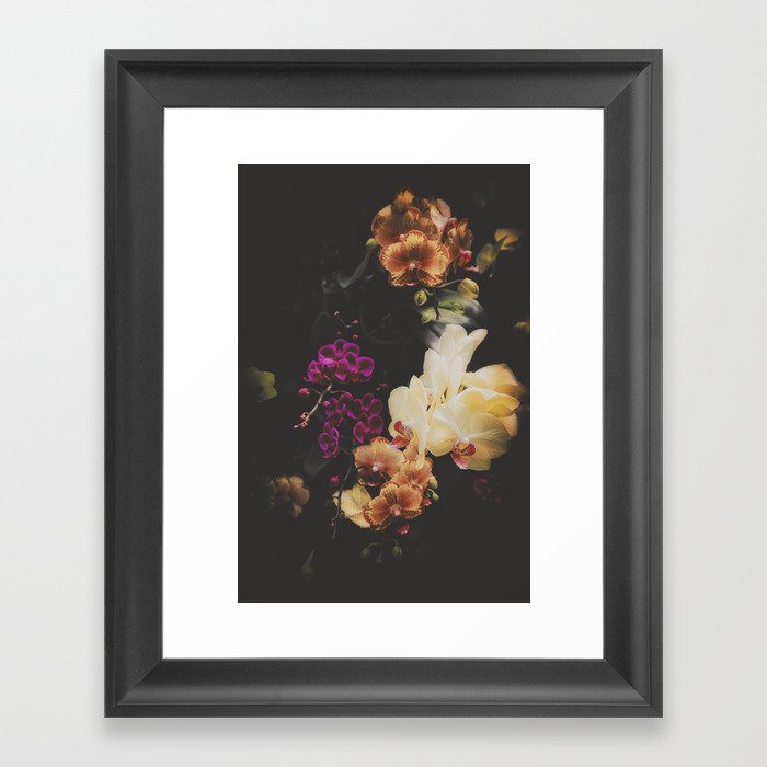 Flower bouquets Framed Art Print