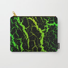 Cracked Space Lava - Green/Lime Carry-All Pouch