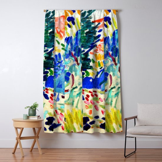 Henri Matisse Landscape At Collioure Blackout Curtain By Jjbzz