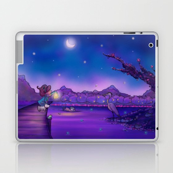 The Unexpected Visitor Laptop & iPad Skin