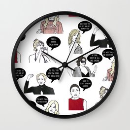 Ladies of New York Wall Clock | Realitytv, Ladies, Iconicmoments, Newyork, Ink Pen, Dorindamedley, Citylife, Realhousewives, Digital, Rhony 