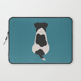 Smooth Fox Terrier back Laptop Sleeve