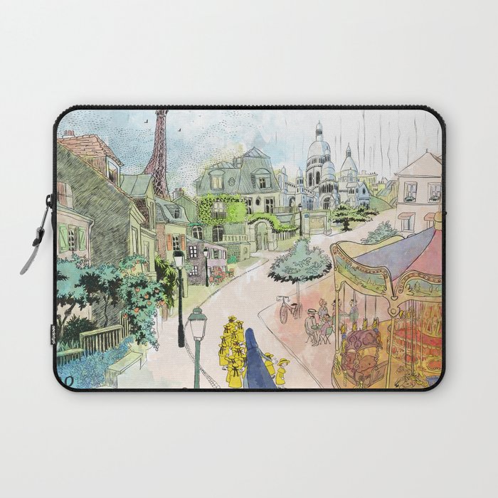 Madeline Montmartre colored Laptop Sleeve
