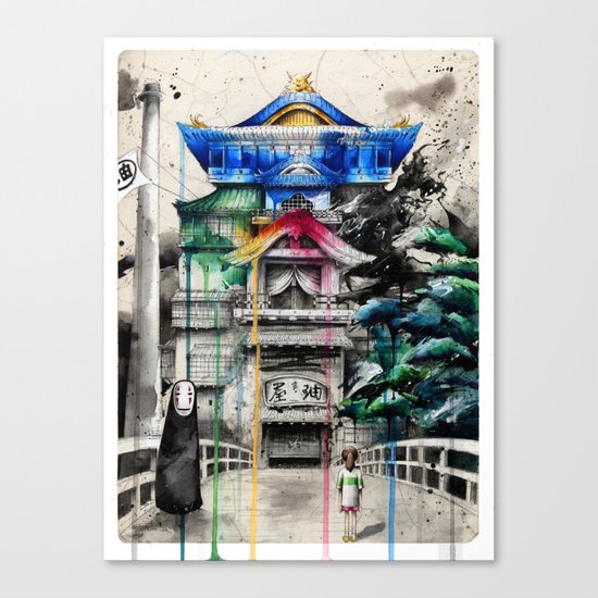 Spirited Away Canvas Print