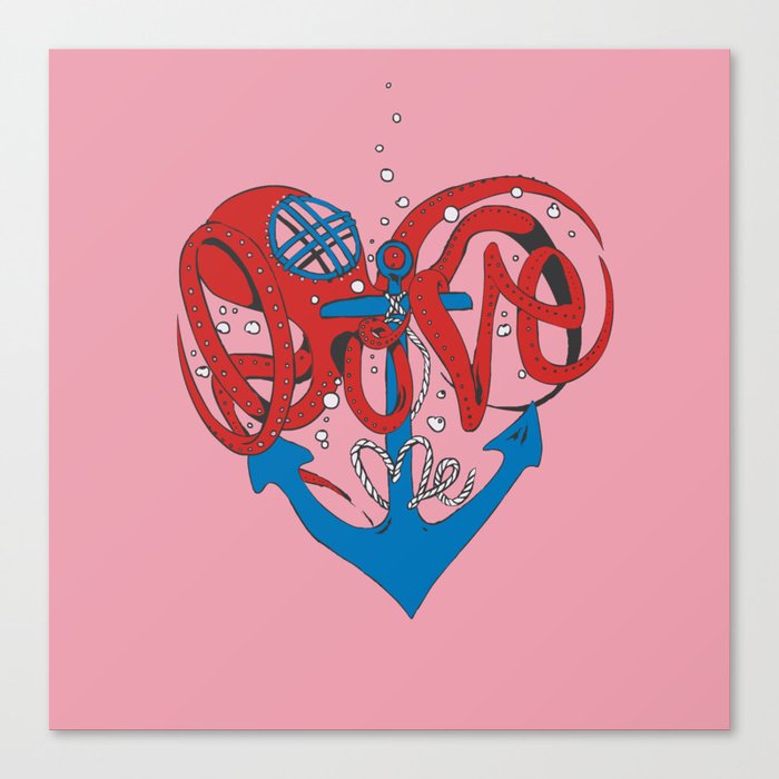 Deeply in Love Canvas Print