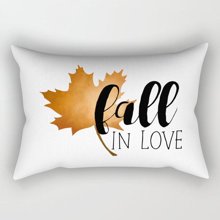 Fall In Love Rectangular Pillow