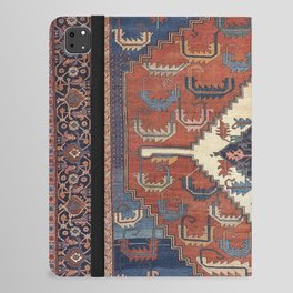 Antique Persian Rug Print, Vintage Backshaiesh Kilim Carpet Print iPad Folio Case