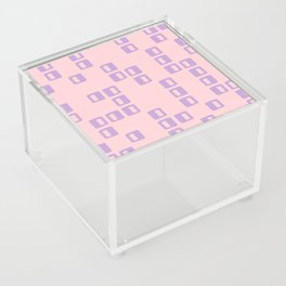 Retro Mid Century Modern Dancing Cubes 546 Acrylic Box
