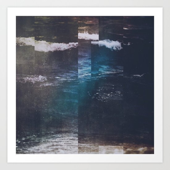 Fractions A34 Art Print