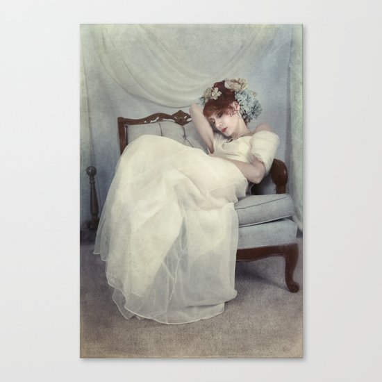 Sleeping Through the Dull Fete Canvas Print