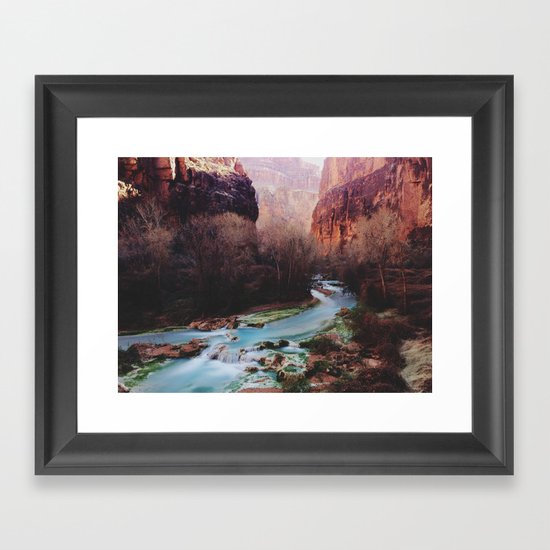 Havasu Canyon Creek Framed Art Print