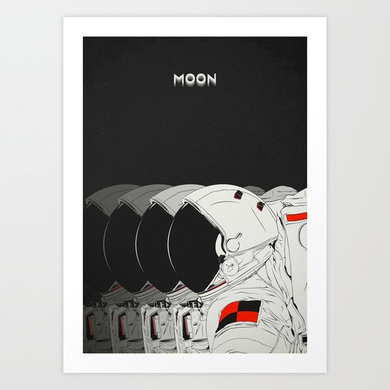 M. Art Print
