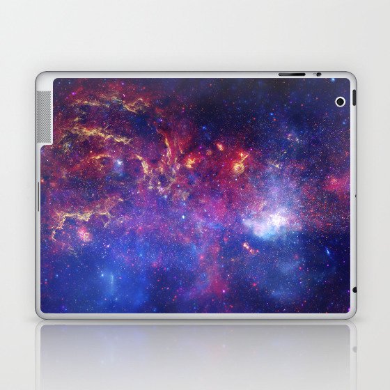 Colorful Milky Way Galaxy Laptop & iPad Skin
