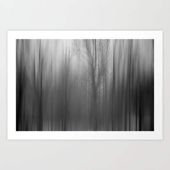 Blurred Lines Art Print