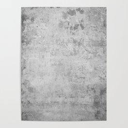 concrete wall vintage grey background,  wall texture * Poster