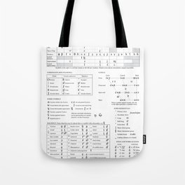 International Phonetic Alphabet IPA Tote Bag