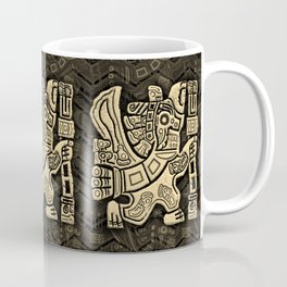 Aztec Eagle Warrior Coffee Mug