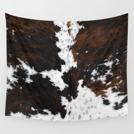Modern cow hide animal print Wall Tapestry