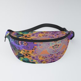 CHEERFUL FLORAL ORNAMENTIC Fanny Pack