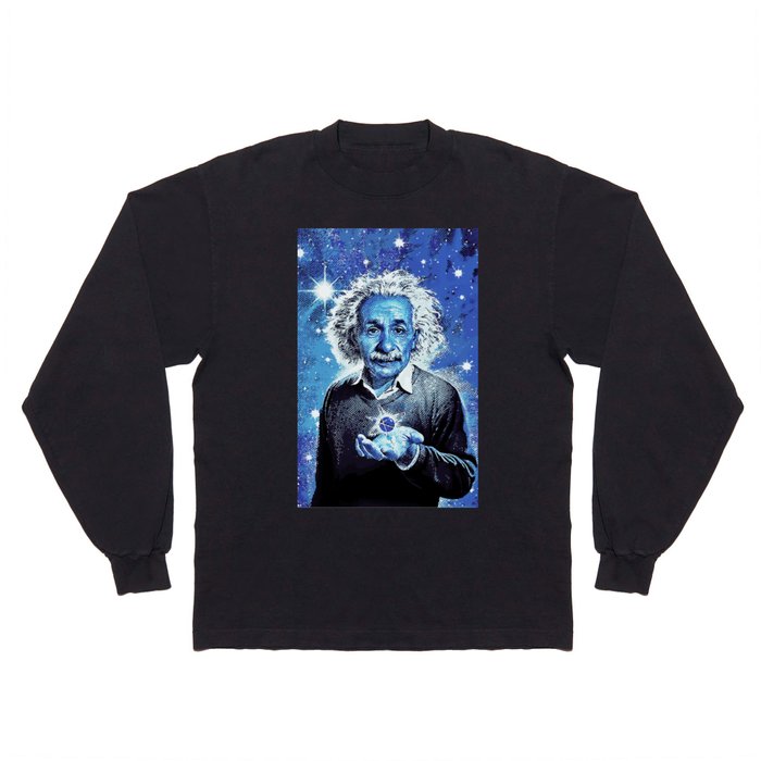Einstein: Cosmic Domain Long Sleeve T Shirt