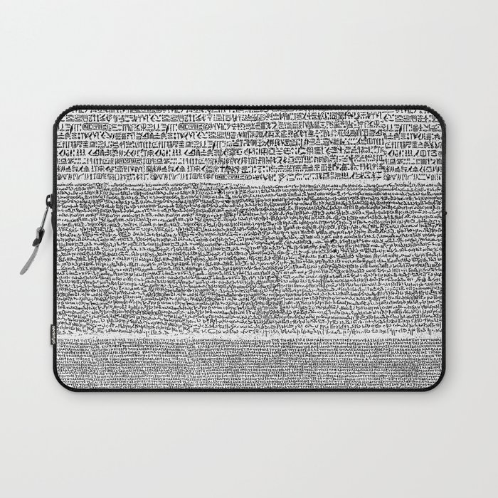 The Rosetta Stone Laptop Sleeve