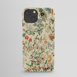 Plant Art, Flower Design, Bohemian Decor, Cottagecore Painting, Farmhouse Decor - Wildflowers iPhone Case