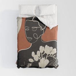 Touch of Bloom 6 Duvet Cover