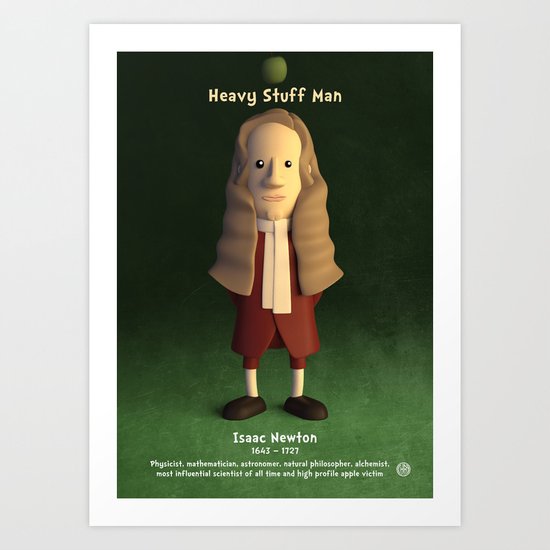 Isaac Newton Art Print