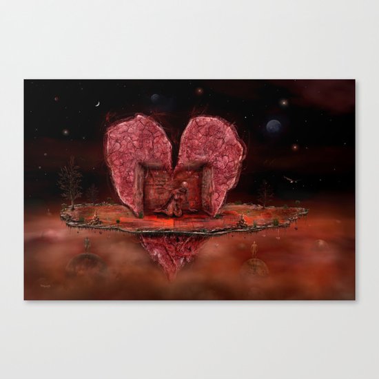 Deepheart Canvas Print